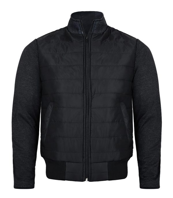 Chamarra de trabajo moderna con cuello mao – Modelo 24003443 - Imagen 3